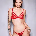 Angel Windell in 'Petite Brunette Angel Has Huge Appetite For BBC'